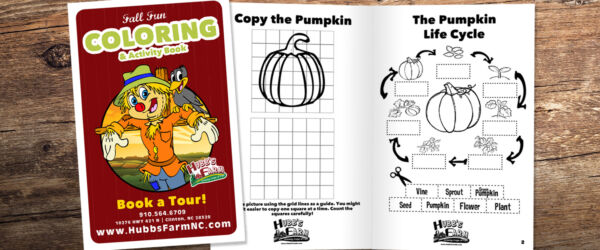 Hubbs farm coloring and activity book