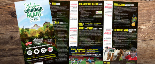 Patterson Farm event tri-fold