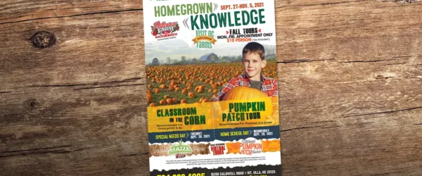 Patterson farm homegrown knowledge poster