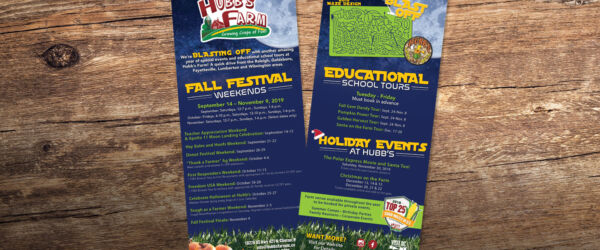 Hubbs farm educational event pamphlet